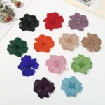 Five-petal rhinestone flower patch color options for fashion decoration projects Five-petal rhinestone flower patch color options for fashion decoration projects