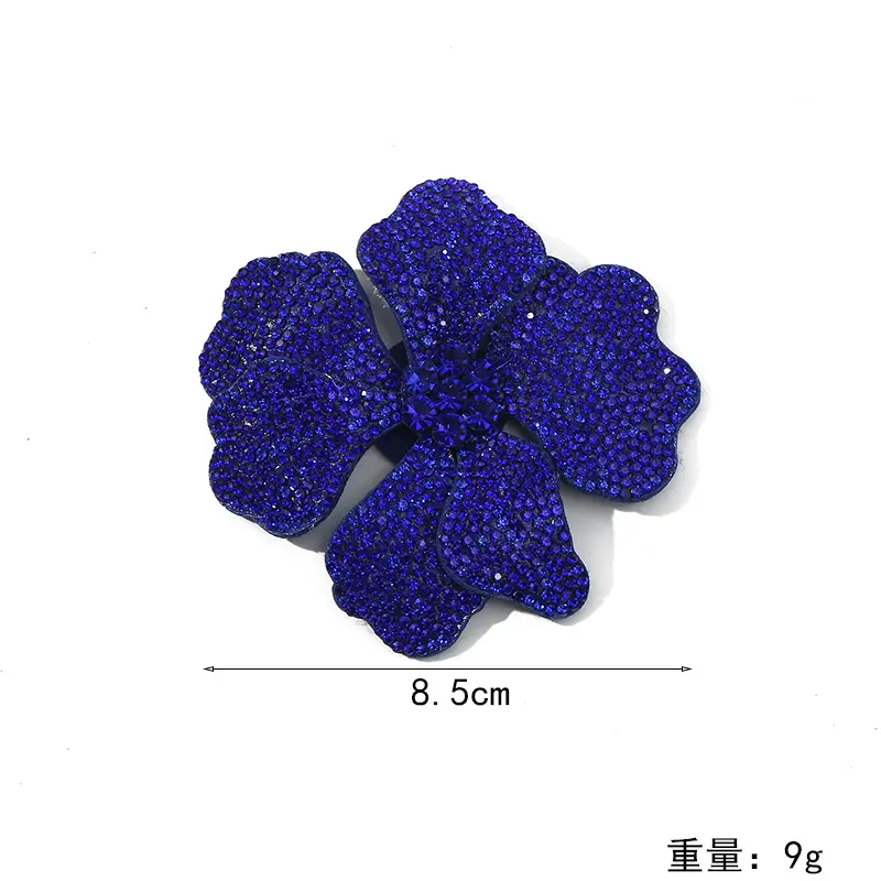 8.5cm flower rhinestone patch size reference for accessory decoration 8.5cm flower rhinestone patch size reference for accessory decoration