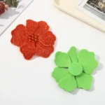Five-petal flower rhinestone patch applique for shoes bags and garments Five-petal flower rhinestone patch applique for shoes bags and garments