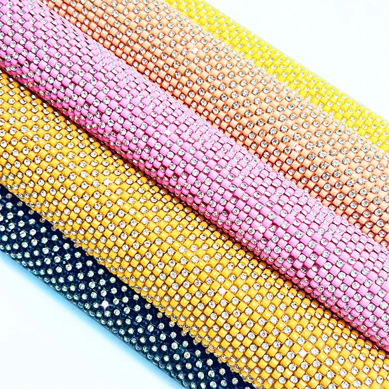 2.5mm square resin rhinestone sheet for shoes bags and garments 2.5mm square resin rhinestone sheet for shoes bags and garments