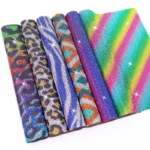 Patterned Glass Rhinestone Sticker Sheet with Self-Adhesive Backing for Shoes Bags and DIY Decoration main image