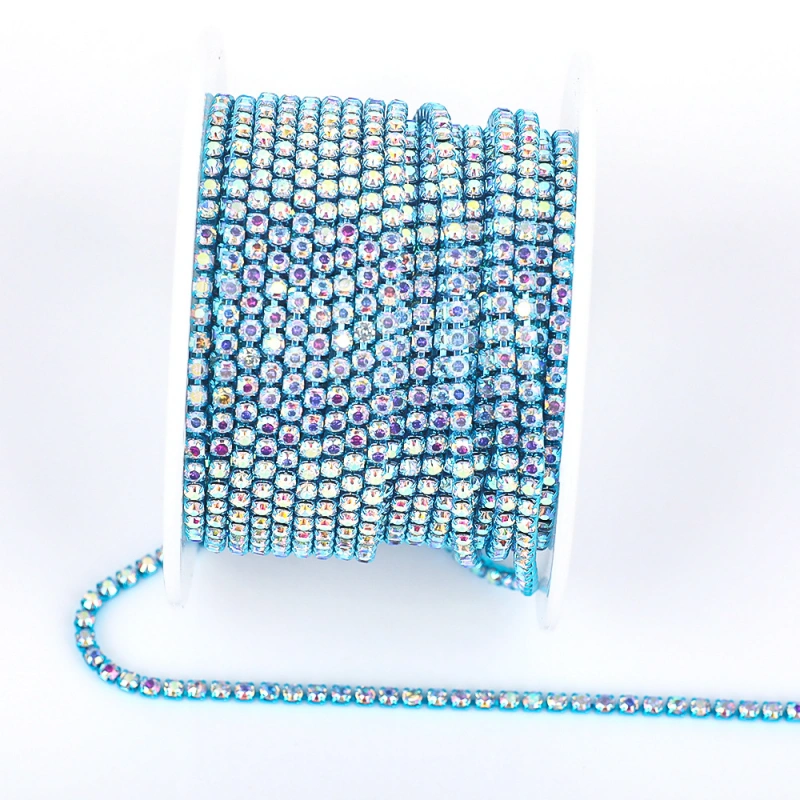 Peacock Blue AB SS12 / 3.0mm rhinestone product image